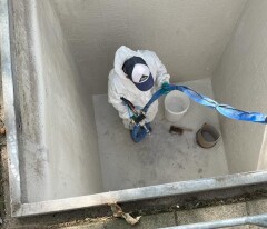 AllShield CreteShield protection against moisture and acid on concrete.