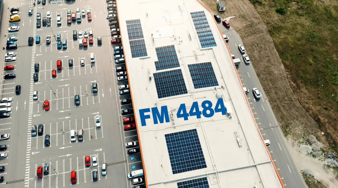 FM 4484 is specially designd for rooftops with solar