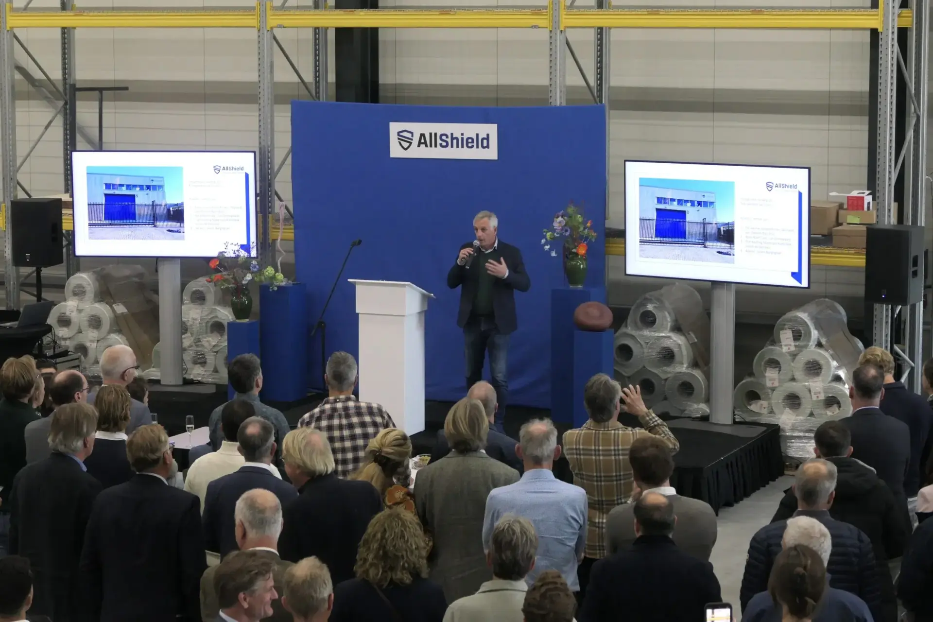 Inauguration de la nouvelle usine d’AllShield et collaboration avec Owens Corning.