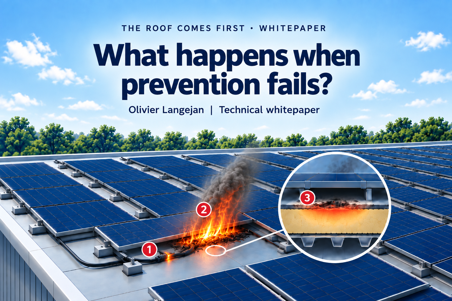 Rooftop pv fire risk models incident chain