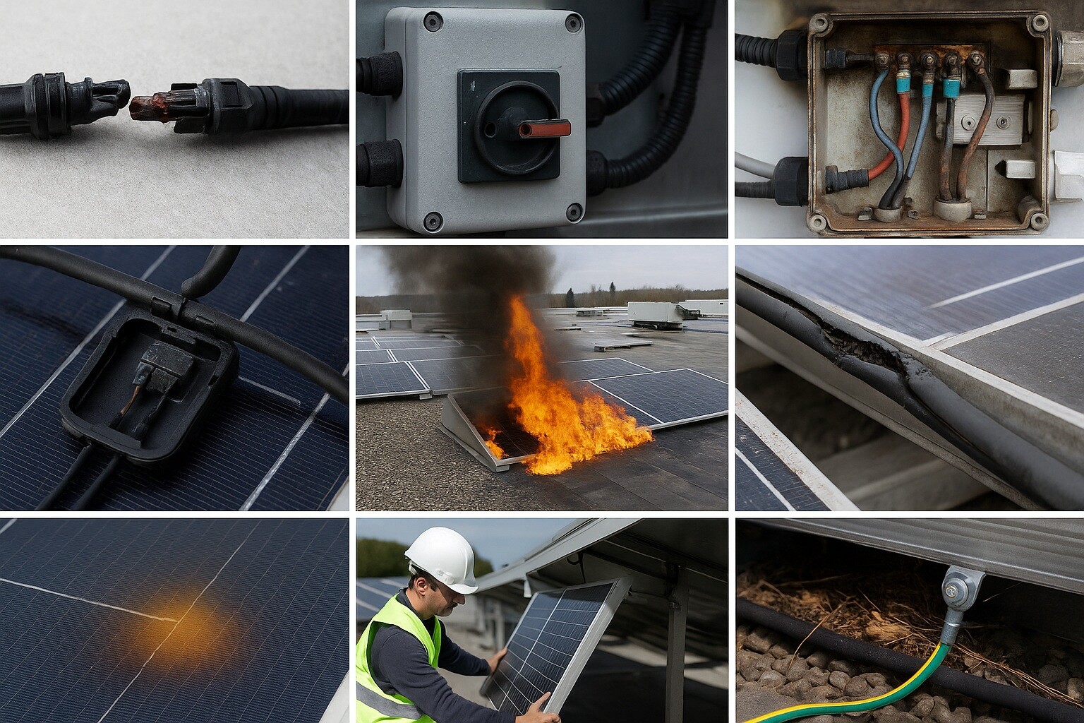 The 10 Leading Causes of Solar Panel Fires on Commercial Roofs regular checks are not the solution Allshield Blue and BarrierSheets are